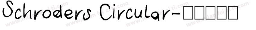 Schroders Circular字体转换